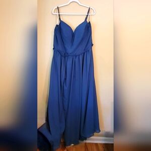 Teal Blue Bridesmaids Dress